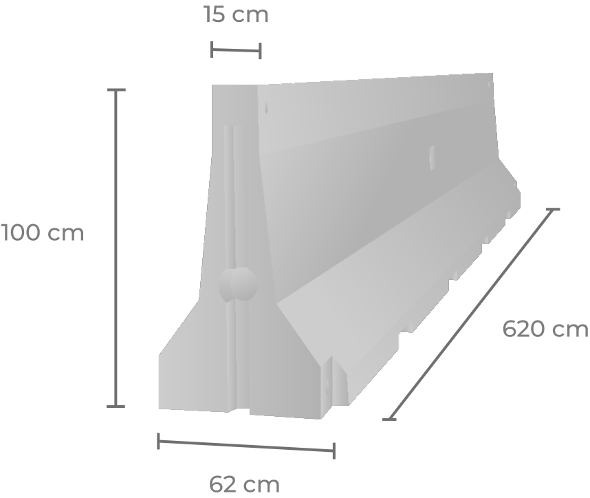 Produto SEGUR S100 Dimensões