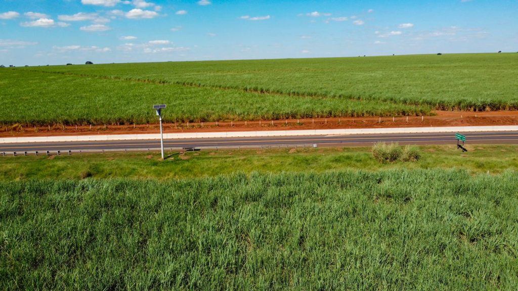 Foto: Barreira Segurvia em estrada