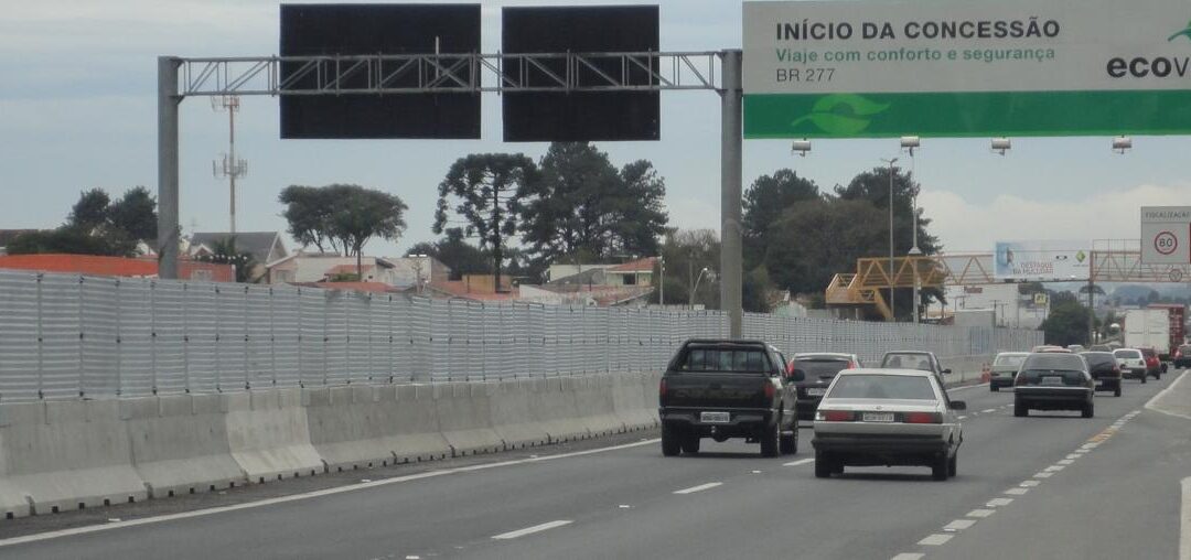Primeiras obras Segurvia BR277 Agosto de 2011