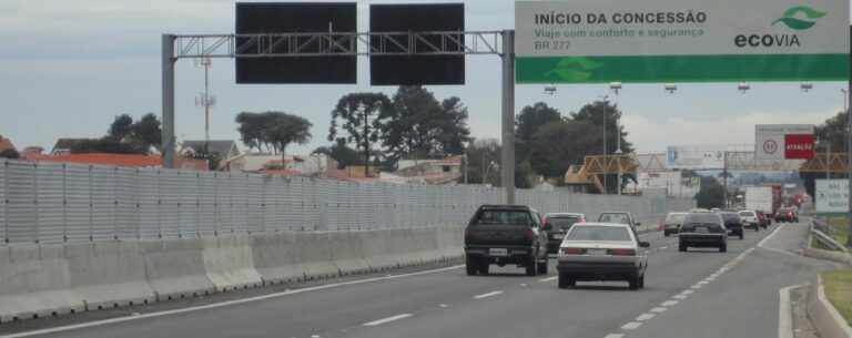 Primeiras obras Segurvia BR277 Agosto de 2011